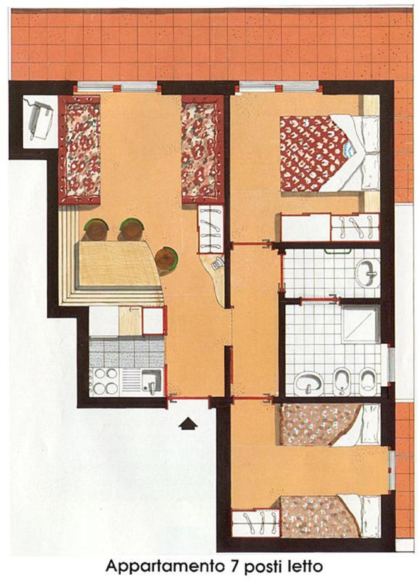 Residence Orsa Maggiore Madonna Rum bild